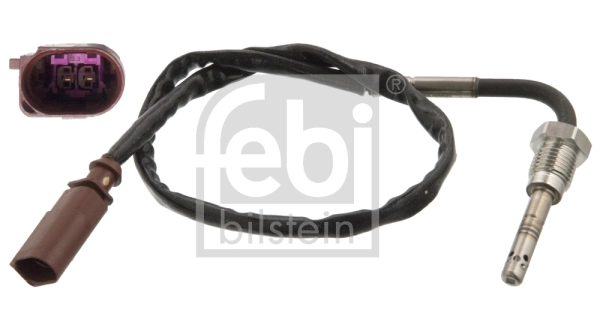 Sensor, exhaust gas temperature